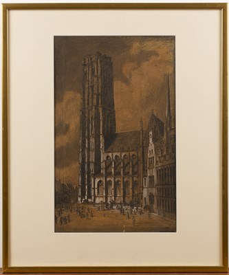 Lot 169 - Herbert Gordon Warlow (1885-1942) 'Chartres...