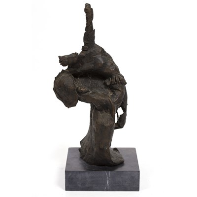 Lot 139 - A bronze 'Death of the Warrior' scupture,...