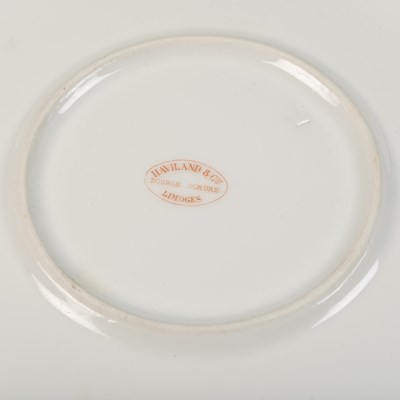 Lot 50 - A large octagonal serving platter, blue and...