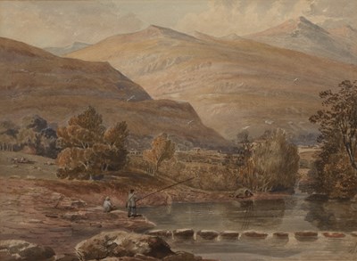 Lot 390 - Attributed to David Cox (Snr) (1783-1859)...