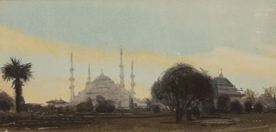 Lot 558 - John Newberry (b. 1934) Sultan Ahmet Mosque,...