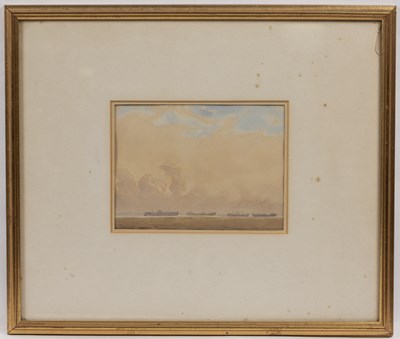 Lot 560 - John Newberry (b. 1934) Singapore river with...