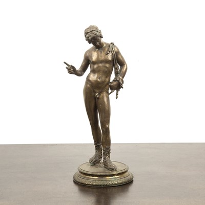 Lot 320 - After the Antique Gilt bronze model of...