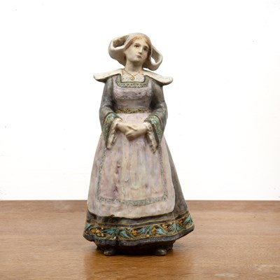 Lot 306 - Edmond Lachenal (1855-1930) 'Dutch girl'...