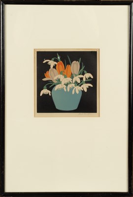 Lot 416 - John Hall Thorpe (1874-1947) Crocuses signed...