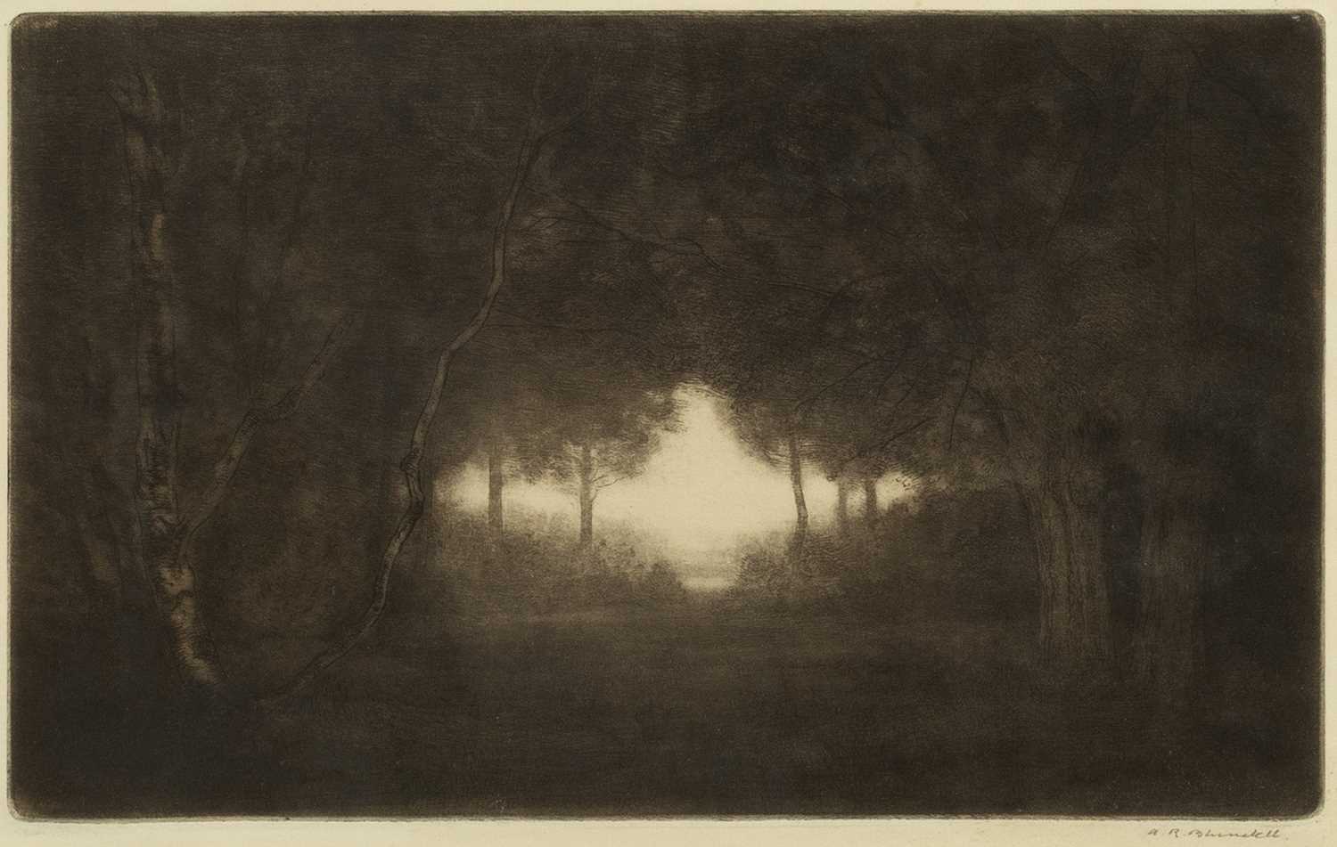 Lot 296 - Alfred Richard Blundell (1883-1968) Wooded...