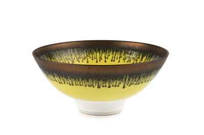 Lot 617 - Peter Wills (b.1955) Large footed bowl...