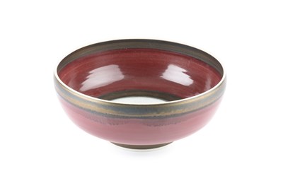 Lot 649 - Peter Wills (b.1955) Large bowl porcelain,...