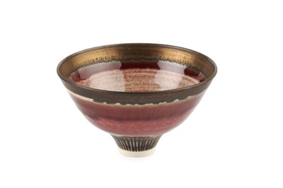 Lot 614 - Peter Wills (b.1955) Footed bowl porcelain,...