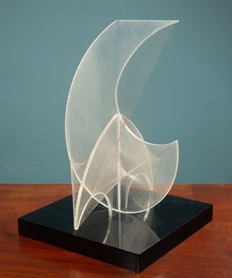 Lot 459 - Frederick George Hughes (b.1924-d.2004), Perdix, perspex and nylon wire sculpture