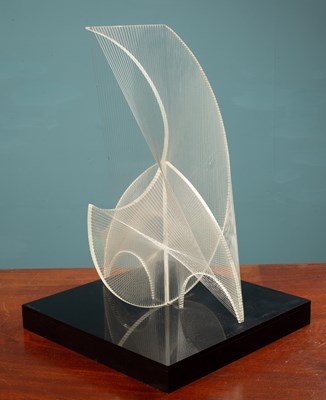 Lot 459 - Frederick George Hughes (b.1924-d.2004), Perdix, perspex and nylon wire sculpture