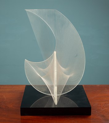 Lot 459 - Frederick George Hughes (b.1924-d.2004), Perdix, perspex and nylon wire sculpture