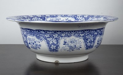 Lot 315 - Liverpool 'Herculaneum' style pottery platter...