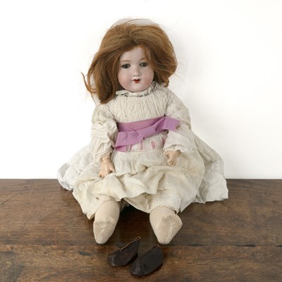 Lot 437 - Armand Marseille childs doll painted glass...