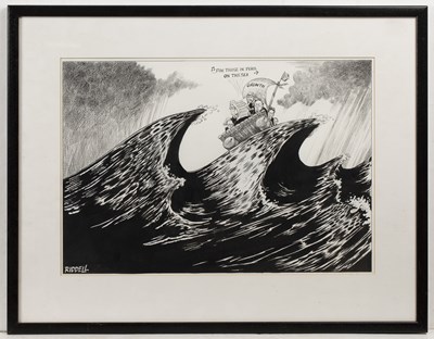 Lot 414 - Chris Riddell (b.1962) 'For those in peril on...