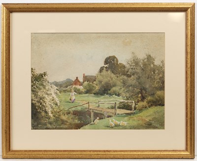 Lot 416 - Henry Sylvester Stannard (1870-1951) A goose...