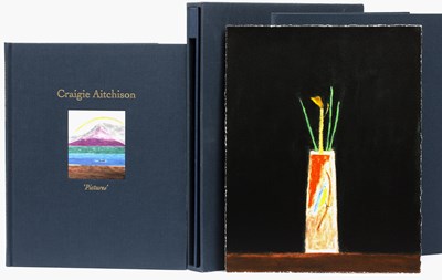 Lot 398 - Craigie Aitchison (1926-2009) Still life with...