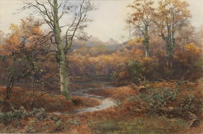 Lot 437 - Benjamin John Ottewell (1847-1937) A wooded...