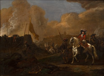 Lot 200 - Attributed to Jan Wyck (Haarlem c.1652-1700...