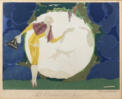 Lot 256 - Umberto Brunelleschi (1879-1949) 'Le Courrier...