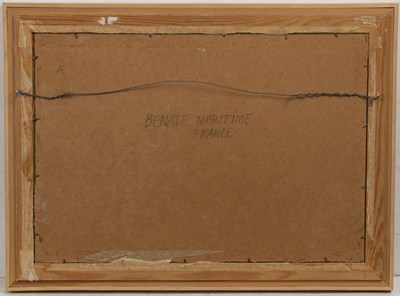 Lot 446 - Roy Hewish (b.1929) 'Benate, Maritime, France',...