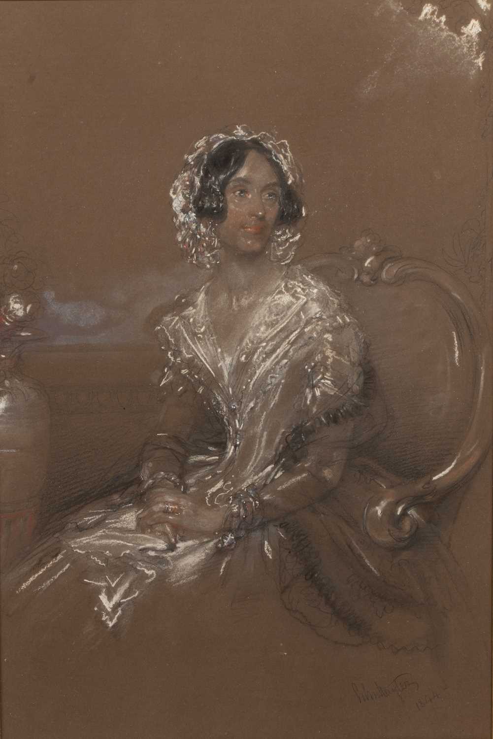 Lot 179 - John Hayter (1800-c.1891) Portrait of Mrs...