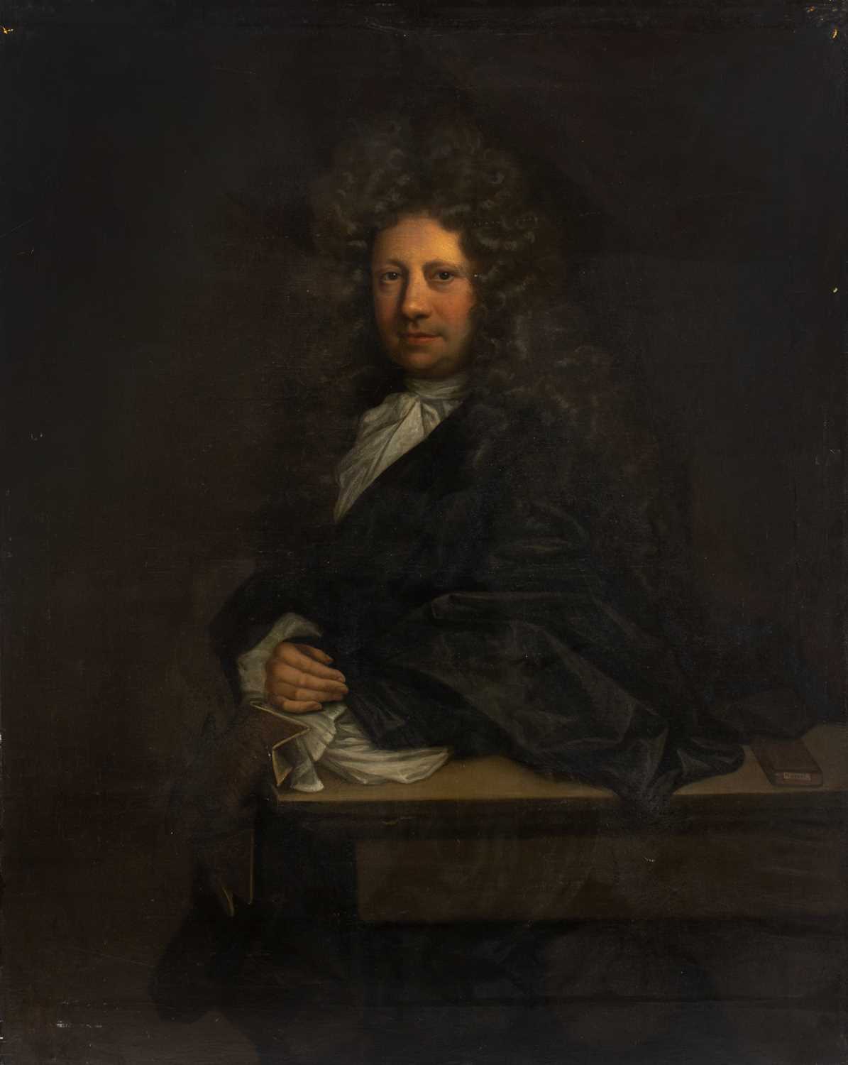 Lot 215 - Circle of John Riley (1646-1691) Portrait of a...