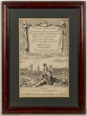 Lot 48 - David Loggan (1634-1692) 'Oxonia Illustrata',...
