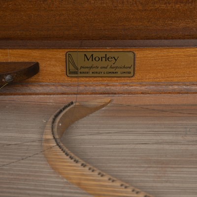 Lot 132 - A John Morley clavichord, in mahogany case on...