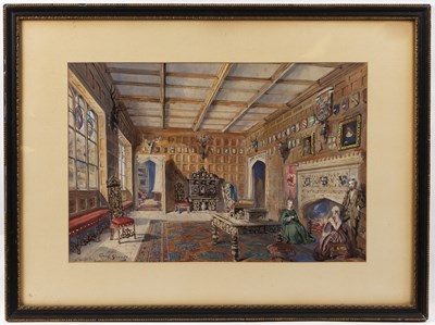 Lot 506 - 19th century English school 'Hall, Creech...
