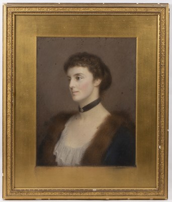 Lot 511 - Edward Taylor (1828-1906) Portrait of Ashley...