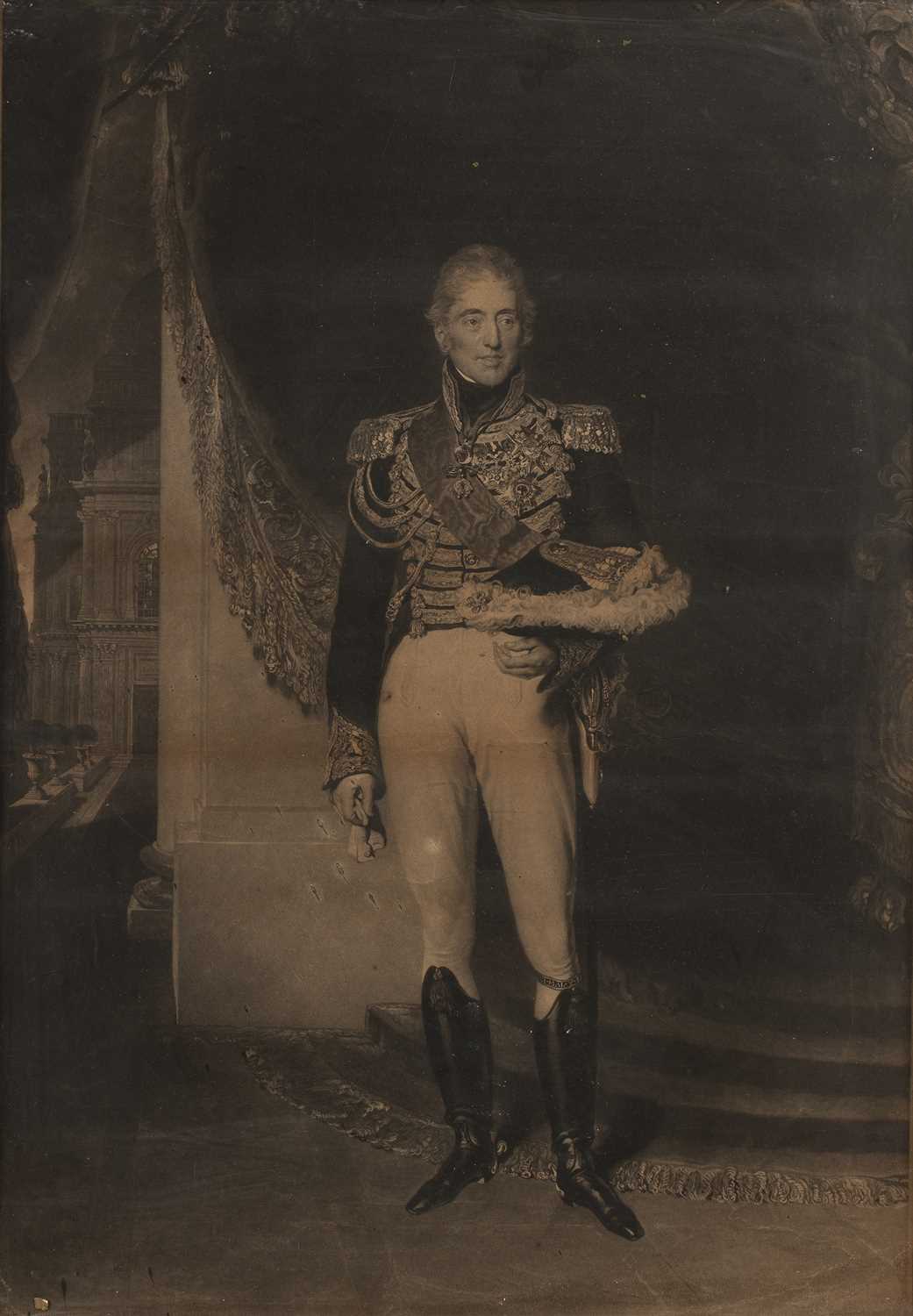 Lot 35 - English school (early 19th century) The Duke...