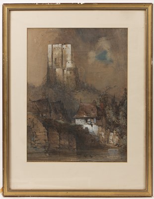 Lot 517 - William Callow (1812-1908) A continental river...