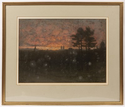 Lot 522 - Circle of Albert Goodwin (1845-1932) Landscape...
