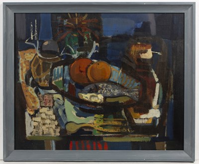 Lot 479 - James Macintyre (1926-2015) Still life,...