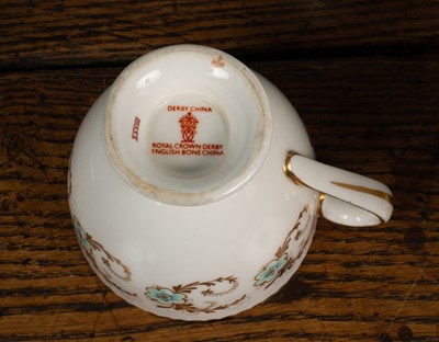 Lot 68 - A Royal Crown Derby porcelain part tea and coffee service
