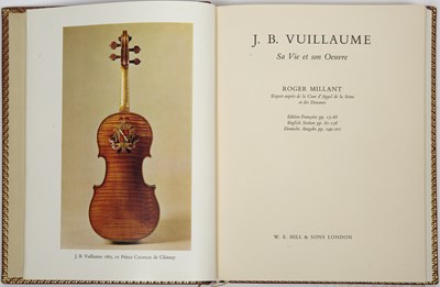 Lot 151 - (Book) Milcant, Roger. 'J.B. Vuillaume, Sa Vie...