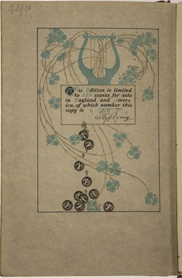 Lot 156 - Pogany, Willy. Tannhauser, A Dramatic Poem by...