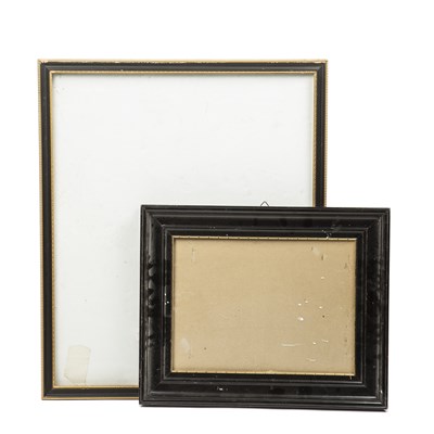 Lot 602 - A set of four ebonised and gilt Hogarth frames,...