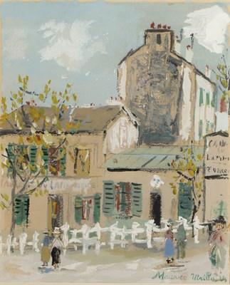 Lot 98 - After Maurice Utrillo Cabaret du Lapin, print...