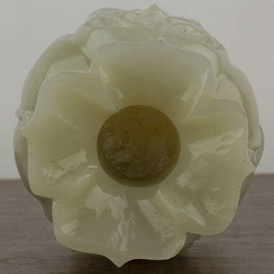 Lot 236 - Jade two handled vase Chinese, mid-20th...