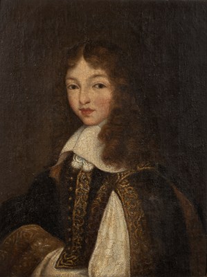 Lot 575 - 17th century continental school Portrait of a...