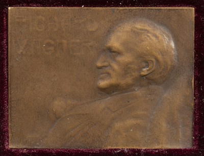 Lot 164 - Franz Stiasny (1881-1941) 'Richard Wagner',...