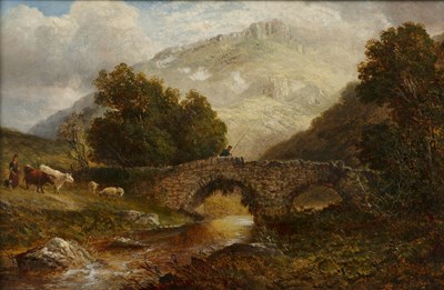 Lot 407 - Thomas Whittle (1803-1887) An Old Bridge,...