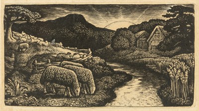 Lot 134 - Edward Calvert (1799-1893) The Sheep of His...