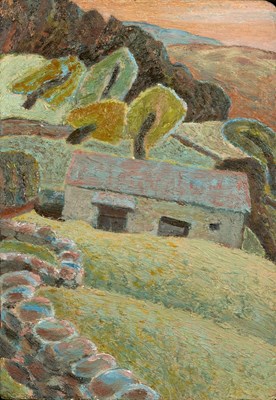 Lot 163 - Louise Sturgis (b.1962) Barn, 2013 signed and...