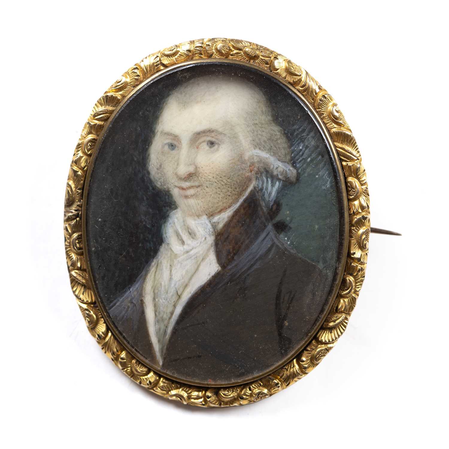 Lot 116 - English school (late 18th century) Portrait of...