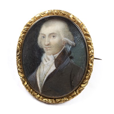 Lot 116 - English school (late 18th century) Portrait of...