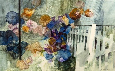 Lot 186 - Frederick Donald Blake (1908-1997) Flowers on...