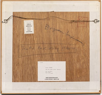 Lot 167 - Bryan Ingham (1936-1997) Tea Pot First Study,...